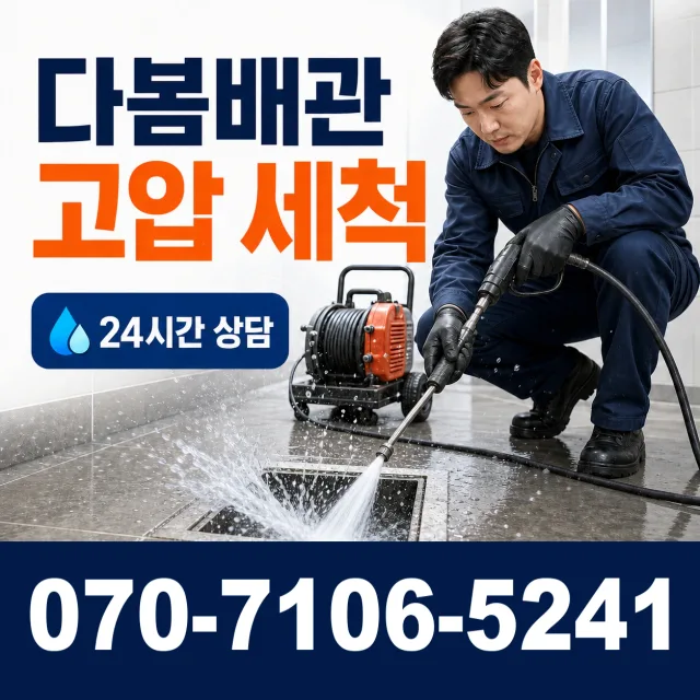 서부면 어사리 배수구뚫기 상담 이미지 4