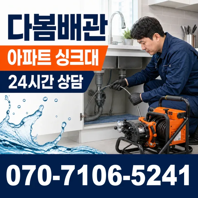 서부면 어사리 배수구뚫기 상담 이미지 7